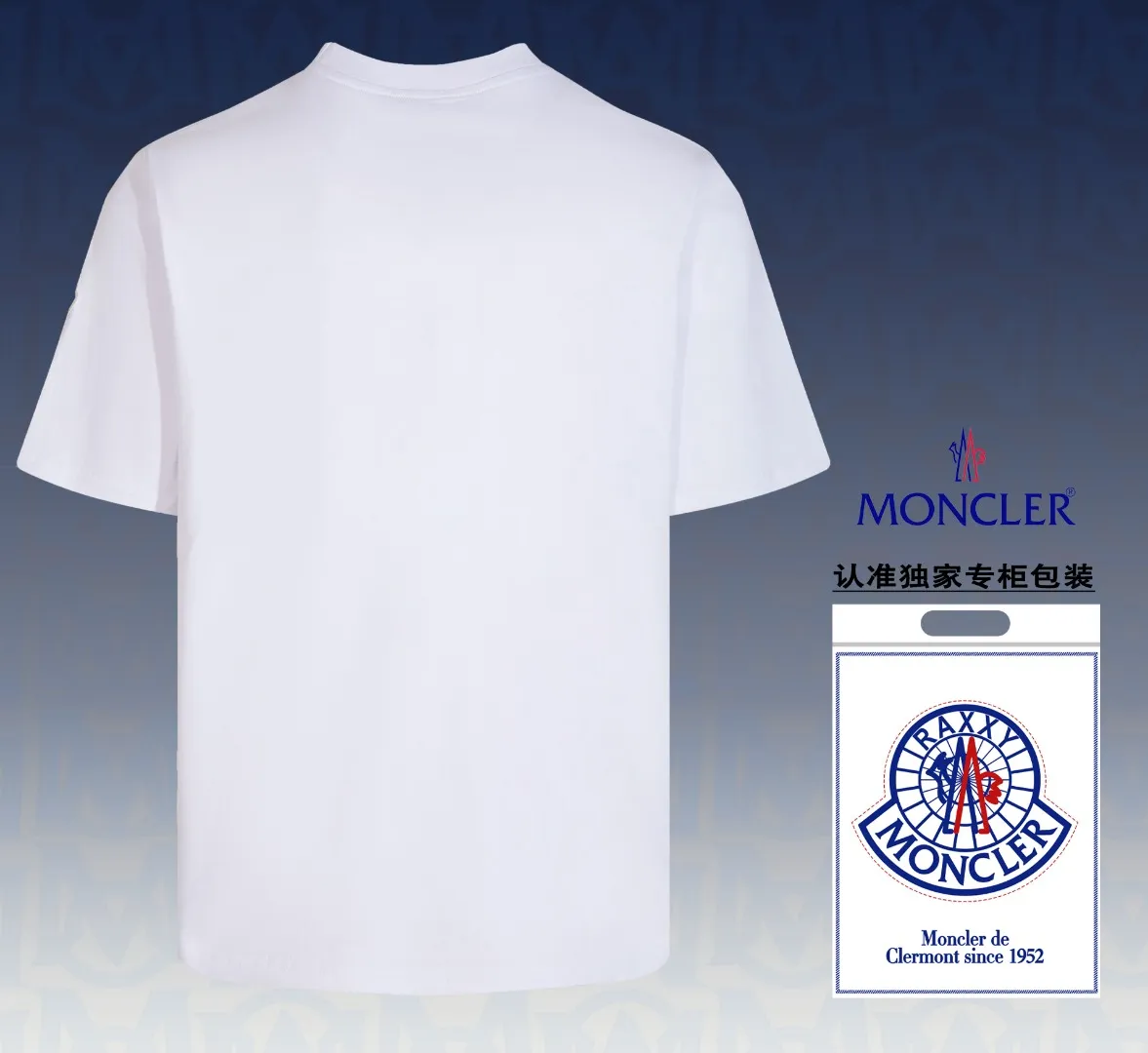 《Moncler~ 》2024New Arrival Quality T , Versatile Quality ！ ‼ 32 250G ‼ ， ， ， ， T 🤪 Sizes：S-M-L-XL-2XL ：Black，White， Same Style